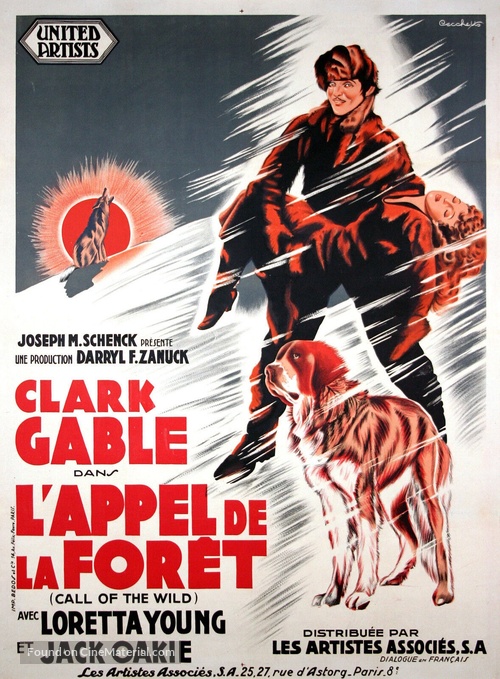 The Call of the Wild - French Movie Poster