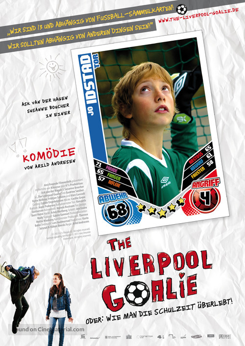 Keeper&#039;n til Liverpool - German Movie Poster