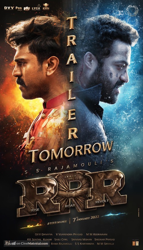 RRR - Indian Movie Poster