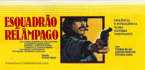 Squadra volante - Brazilian Movie Poster