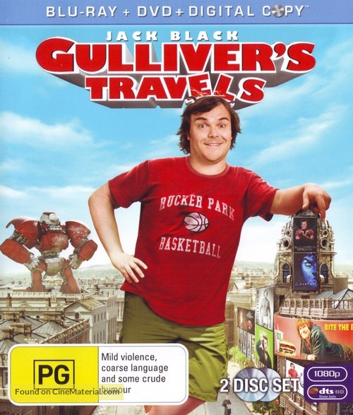 Gulliver&#039;s Travels - Australian Blu-Ray movie cover