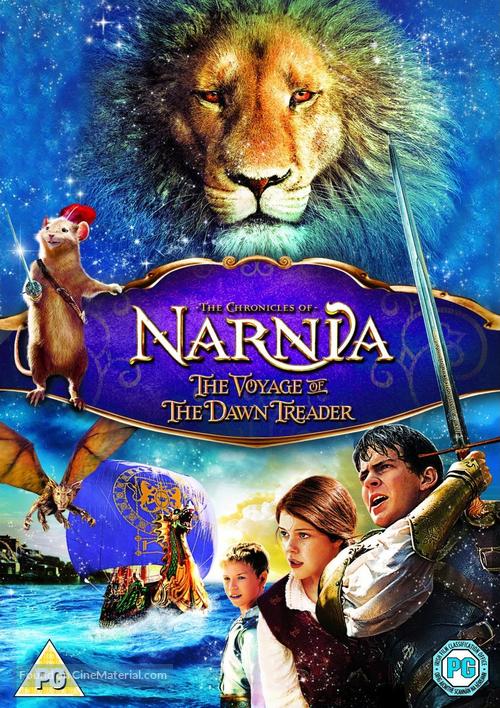 The Chronicles of Narnia: The Voyage of the Dawn Treader - British DVD movie cover