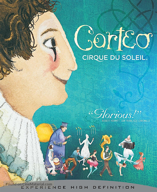 Cirque du Soleil: Corteo - Blu-Ray movie cover