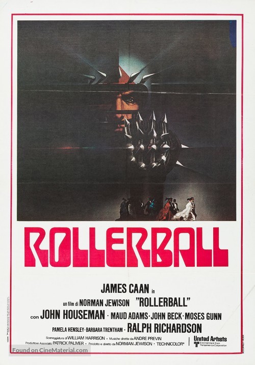 Rollerball - Italian Movie Poster