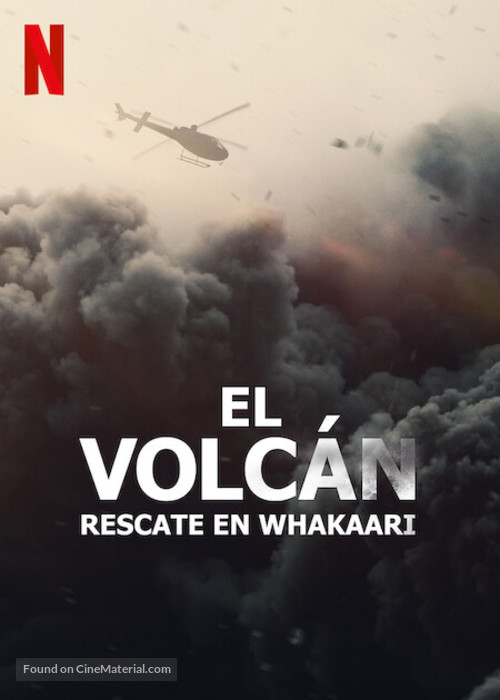 The Volcano: Rescue from Whakaari - Mexican Movie Poster