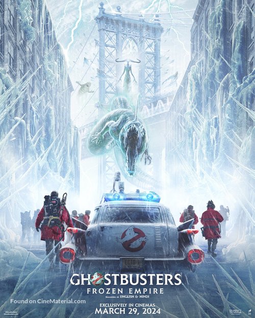 Ghostbusters: Frozen Empire - Indian Movie Poster