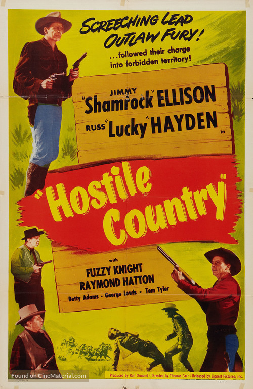 Hostile Country - Movie Poster