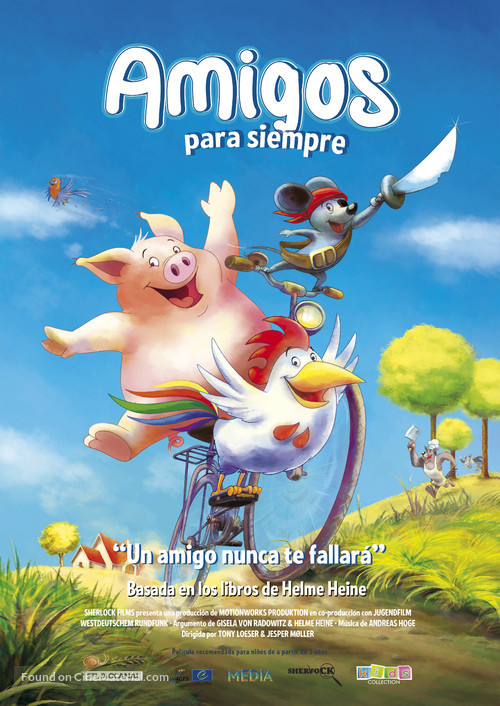 Mullewapp - Das gro&szlig;e Kinoabenteuer der Freunde - Spanish Movie Poster