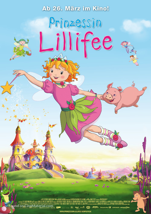 Prinzessin Lillifee - German Theatrical movie poster