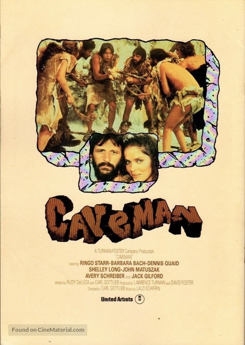 Caveman - Japanese Movie Poster