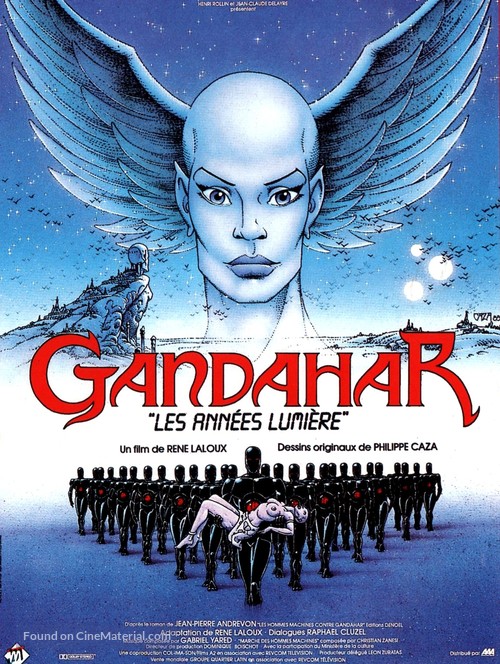 Gandahar - French Movie Poster
