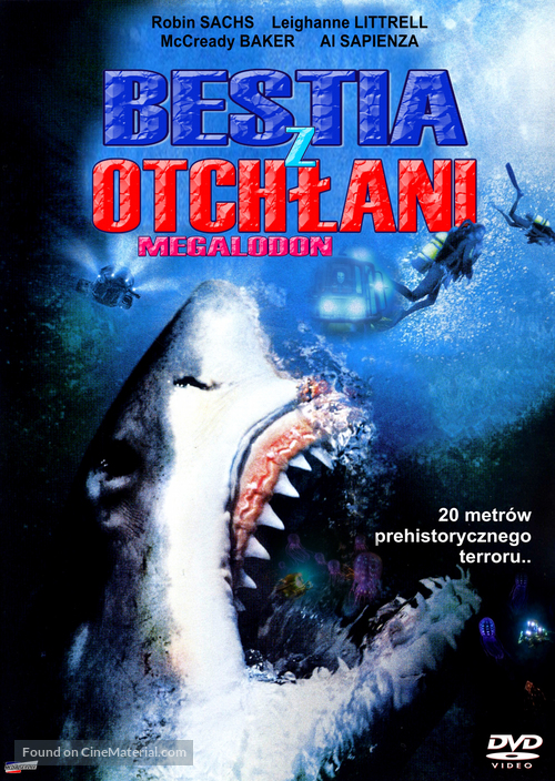 Megalodon - Polish Movie Poster