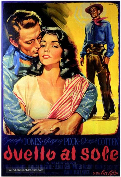 Duel in the Sun - Italian Movie Poster