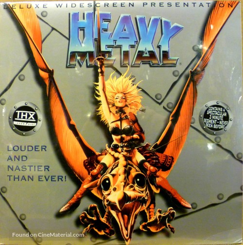 Heavy Metal - Blu-Ray movie cover