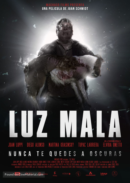 Luz mala - Argentinian Movie Poster