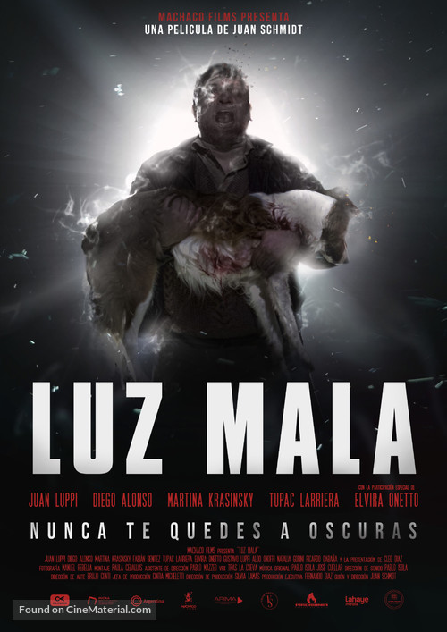 Luz mala - Argentinian Movie Poster