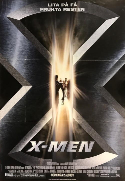 X-Men - Swedish Movie Poster