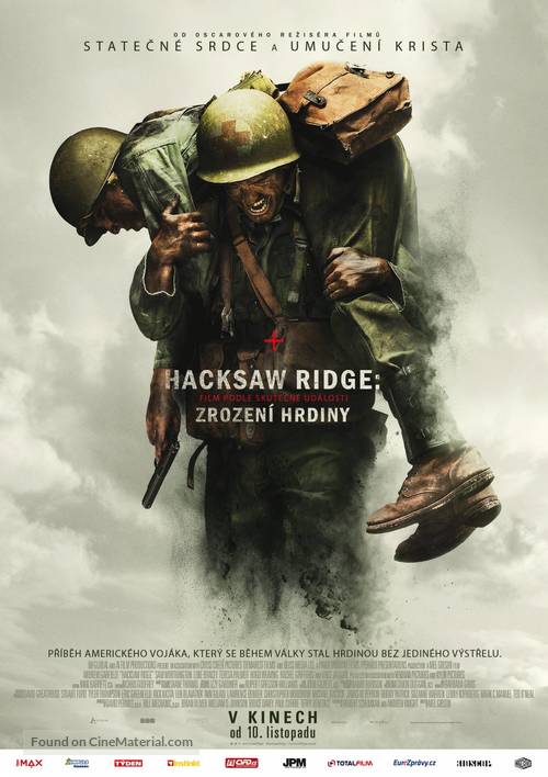 Hacksaw Ridge - Slovak Movie Poster