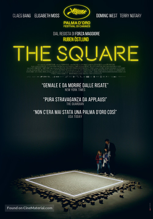 The Square - Italian Movie Poster