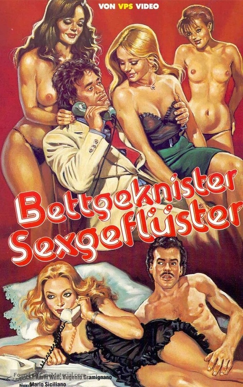 Porno lui erotica lei - German VHS movie cover