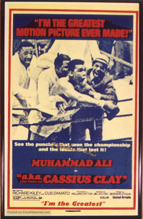 A.k.a. Cassius Clay - Movie Poster