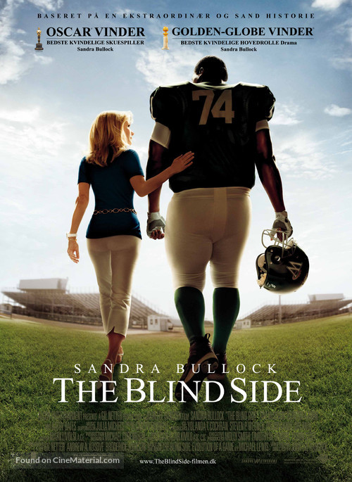 The Blind Side - Danish Movie Poster