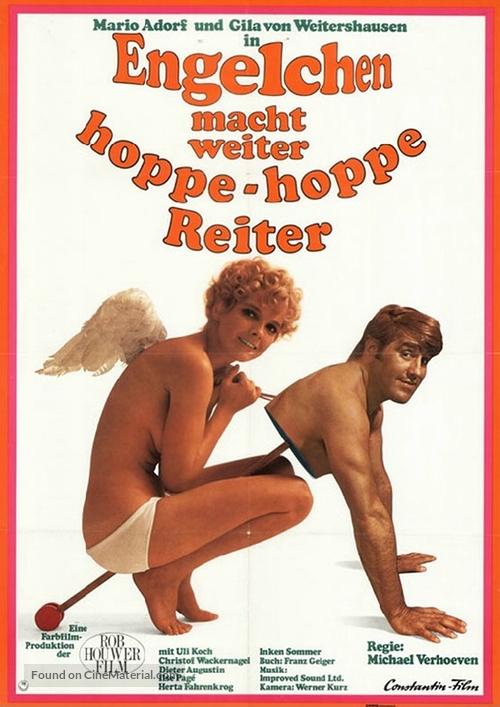 Engelchen macht weiter - Hoppe, hoppe Reiter - German Movie Poster