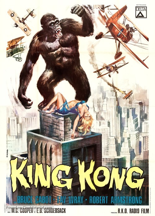 King Kong - Italian Movie Poster