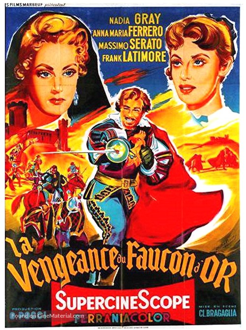 Il falco d&#039;oro - French Movie Poster