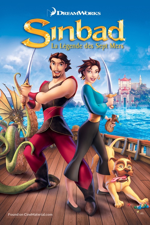 Sinbad: Legend of the Seven Seas - French Movie Cover