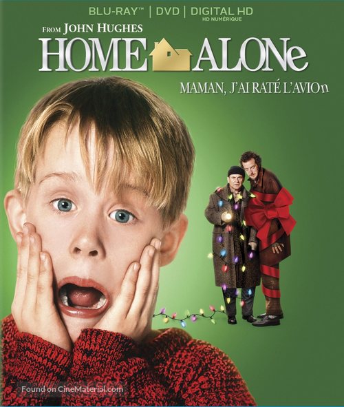 Home Alone - Canadian Blu-Ray movie cover