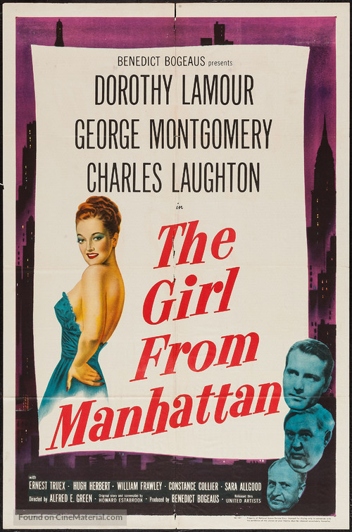 The Girl from Manhattan - Movie Poster