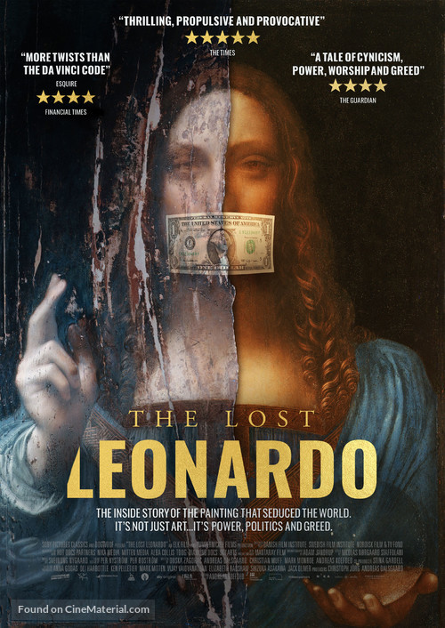 The Lost Leonardo - International Movie Poster