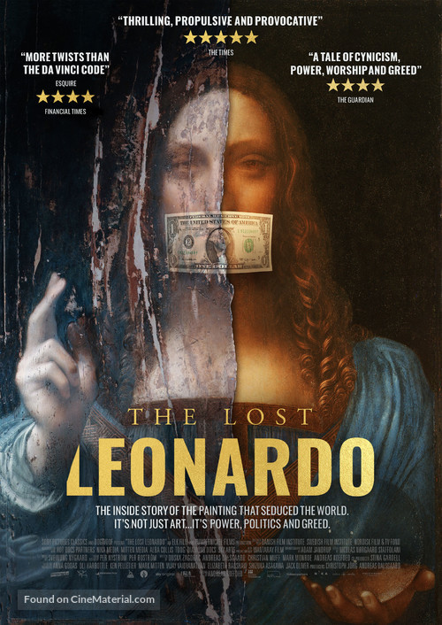 The Lost Leonardo - International Movie Poster