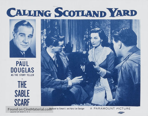 Calling Scotland Yard: The Sable Scarf - poster