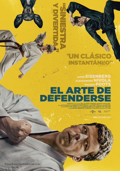 The Art of Self-Defense - Mexican Movie Poster