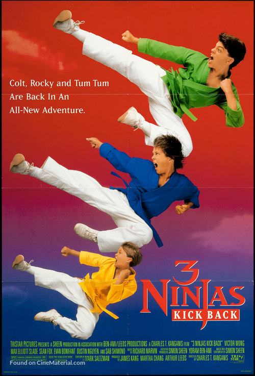 3 Ninjas Kick Back - Movie Poster