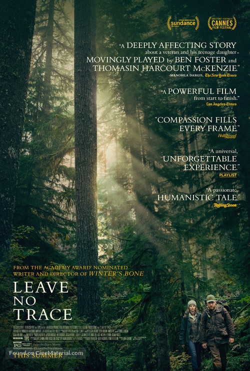 Leave No Trace - Movie Poster