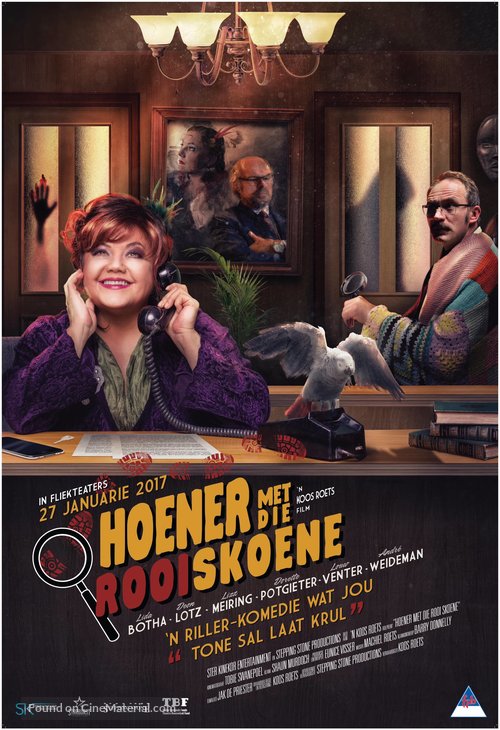 Hoener met die Rooi Skoene - South African Movie Poster