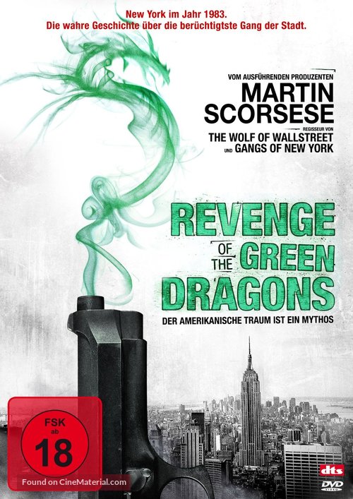 Revenge of the Green Dragons - German DVD movie cover