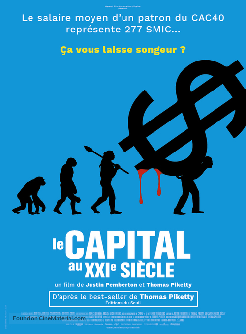 Capital in the Twenty-First Century - French Movie Poster