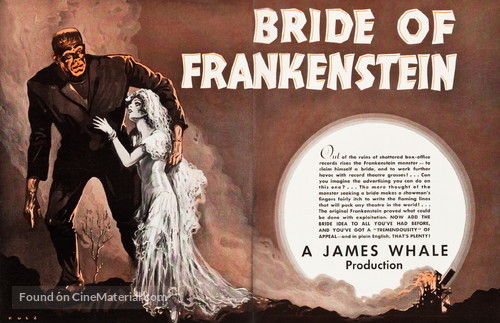 Bride of Frankenstein - poster