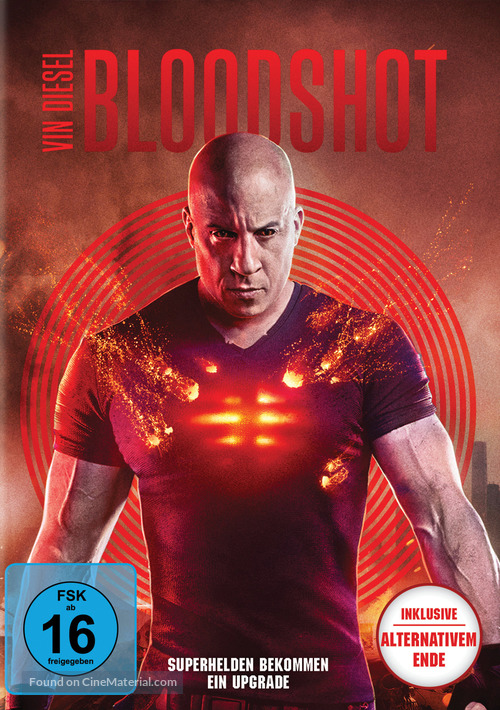 Bloodshot - German DVD movie cover