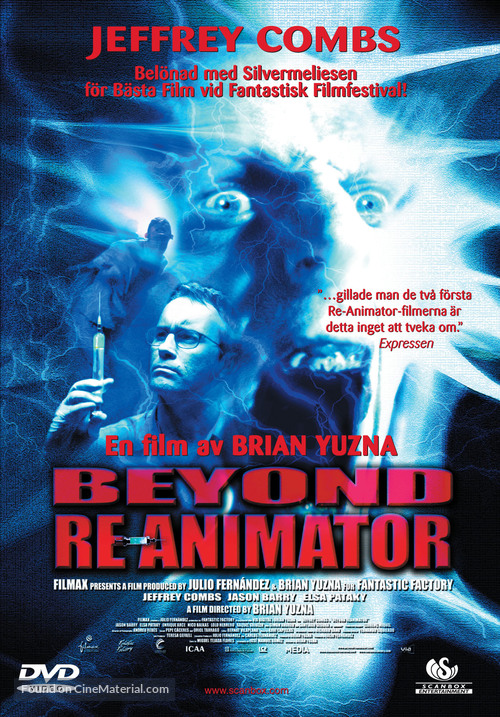 Beyond Re-Animator - Swedish poster