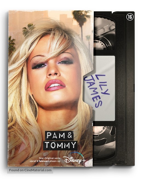 Pam &amp; Tommy - Dutch Movie Poster