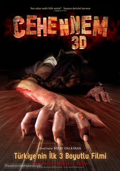 Cehennem 3D - Turkish Movie Poster