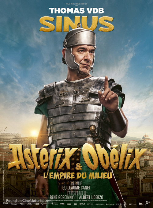 Ast&eacute;rix &amp; Ob&eacute;lix: L&#039;Empire du Milieu - French Movie Poster