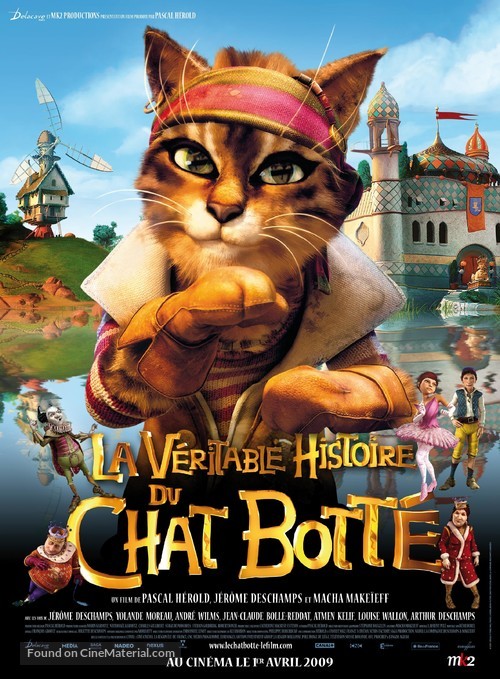 La v&eacute;ritable histoire du Chat Bott&eacute; - French Movie Poster