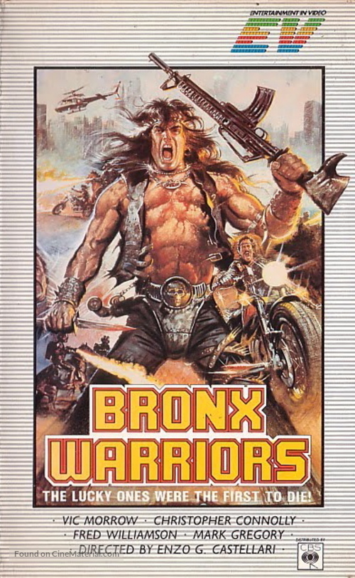 1990: I guerrieri del Bronx - VHS movie cover