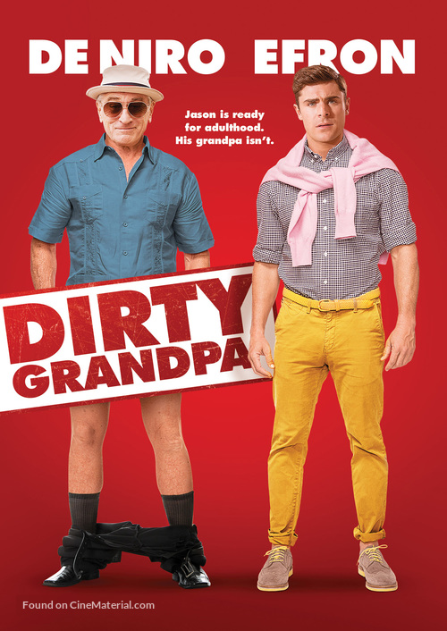 Dirty Grandpa - Canadian DVD movie cover